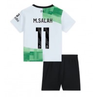 Liverpool Mohamed Salah #11 Fotballklær Bortedraktsett Barn 2023-24 Kortermet (+ korte bukser)